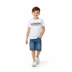 Camiseta Infantil Menino Estampada Arrumadinhos