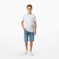 Camiseta Juvenil Menino Estampada Arrumadinhos