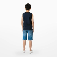 Camiseta Juvenil Menino Regata Estampada Arrumadinhos