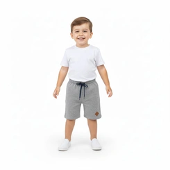 Bermuda Bebê Menino Moletom Arrumadinhos