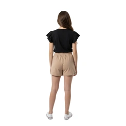 Conjunto Juvenil Menina Baby Vest Manga Bufante