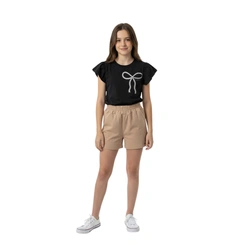 Conjunto Juvenil Menina Baby Vest Manga Bufante