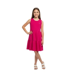 Vestido Juvenil Menina Baby Vest Regata em Malha