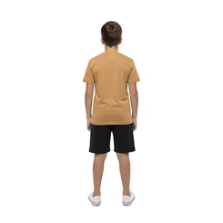 Conjunto Juvenil Menino Baby Vest Manga Curta Prédio