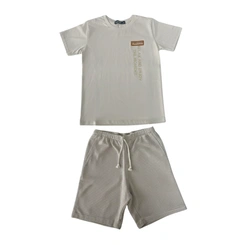 Conjunto Juvenil Menino Baby Vest Listrada