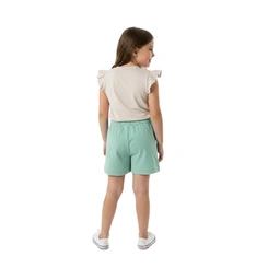 Conjunto Infantil Menina Baby Vest  Manga Bufante