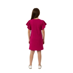 Vestido Infantil Menina Baby Vest Com Babado nas Mangas