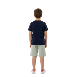 Conjunto Infantil Menino Baby Vest Manga Curta Coqueiro