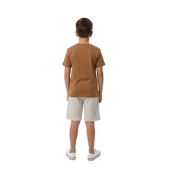 Conjunto Infantil Menino Baby Vest Manga Curta Coqueiro
