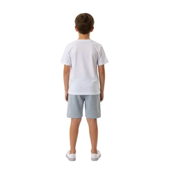 Conjunto Infantil Menino Baby Vest Manga Curta Coqueiro