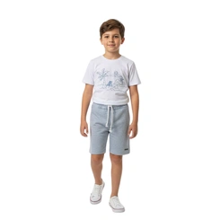Conjunto Infantil Menino Baby Vest Manga Curta Coqueiro