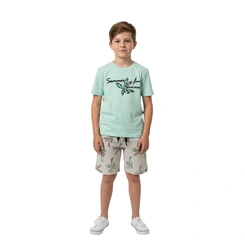Conjunto Infantil Menino Baby Vest Summer Fun