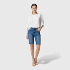 Bermuda Jeans Feminina Radiance