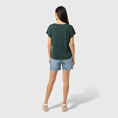 Blusa Feminina Manga Curta Lisa
