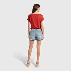 Blusa Feminina Manga Curta Lisa