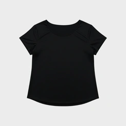 Blusa Feminina Manga Curta Lisa
