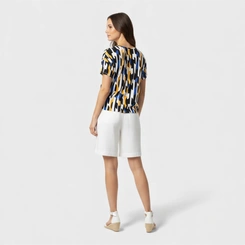 Blusa Feminina Manga Curta Estampada
