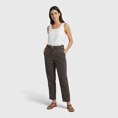 Calça Feminina Casual Reta