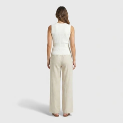 Regata Feminina Canelada Viscose Casual