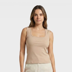 Regata Feminina Canelada Viscose Casual