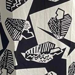 Vestido de alça estampado