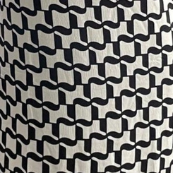 Vestido de alça estampado