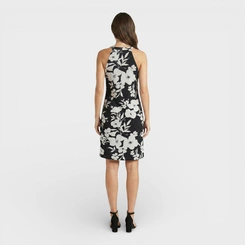 Vestido de alça estampado