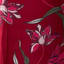 Vestido Estampado Com Alça Midi