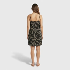 Vestido Estampado Com Alça Midi