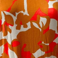 Vestido Estampado Com Manga Japonesa
