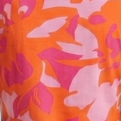 Vestido Estampado Com Manga Japonesa