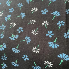 Vestido Estampado Com Manga Japonesa