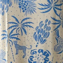 Vestido Estampado Com Manga Japonesa
