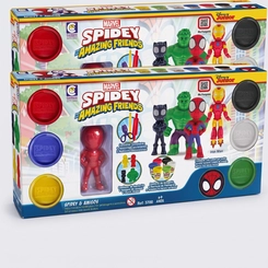 Kit Massinhas Super Hérois Marvel Com Acessórios