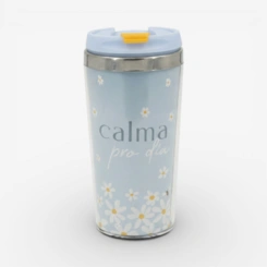 Copo Térmico Com Tampa Calma Uatt 465ml