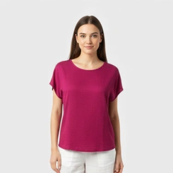 Blusa Feminina Com Manga Japonesa Lisa