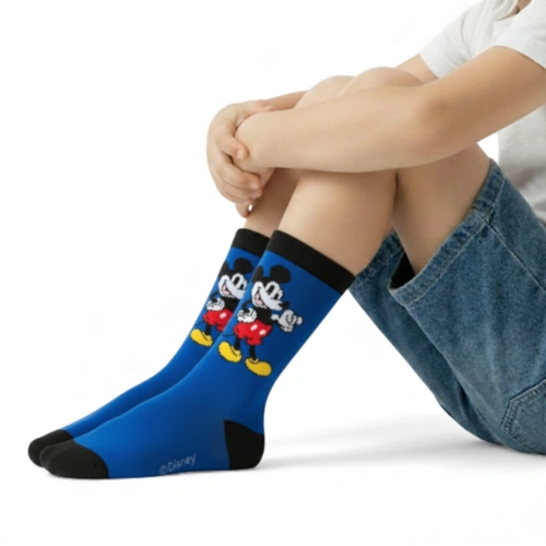 Meia Infantil Menino Mickey Mouse Disney - Jolitex Ternille