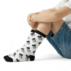 Meia Infantil Menino Mickey Mouse Disney - Jolitex Ternille