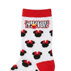 Meia Infantil Menina Minnie Disney - Jolitex Ternille