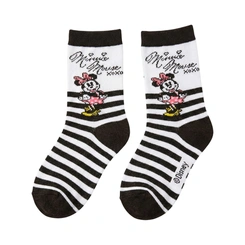 Meia Infantil Menina Minnie Disney - Jolitex Ternille