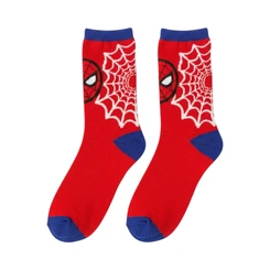 Meia Infantil Menino Homem Aranha Marvel - Jolitex Ternille