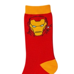 Meia Infantil Menino Vingadores Marvel - Jolitex Ternille