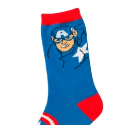 Meia Infantil Menino Vingadores Marvel - Jolitex Ternille