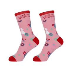 Meia Infantil Menina Princesas Disney - Jolitex Ternille