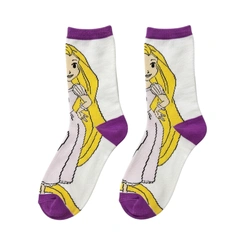 Meia Infantil Menina Princesas Disney - Jolitex Ternille