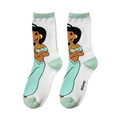Meia Infantil Menina Princesas Disney - Jolitex Ternille
