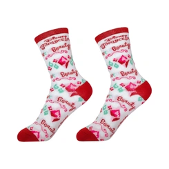 Meia Infantil Menina Princesas Disney - Jolitex Ternille