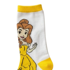 Meia Infantil Menina Princesas Disney - Jolitex Ternille
