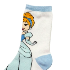 Meia Infantil Menina Princesas Disney - Jolitex Ternille