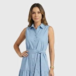 Vestido Midi Três Marias Chic Top